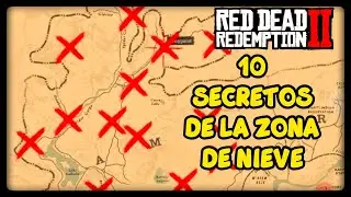 🔥 10 SECRETOS, ÁRMAS ÚNICAS, OBJETOS RAROS en la MONTAÑA (ZONA de NIEVE) en RED DEAD REDEMPTION 2