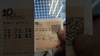 😍 IPERRR 2036,00 EURO 10ELOTTO VINCITA NUMERI EXTRA 😍