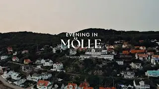 Evening in M&ouml;lle, Southern Sweden | Drone videos