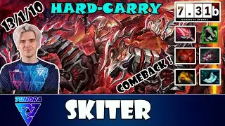 Skiter - Chaos Knight | TUNDRA VS T.SPIRIT[BO1] GAMERS GALAXY INVITATIONAL SERIES DUBAI 2022| Dota 2
