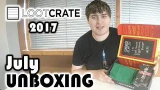 Loot Crate Unboxing July 2017 -Animation