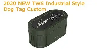 NEW 2020 TWS Earbuds M20 Army Industrial Style Dog Tap Custom Pine Green Camo Green Desert Camo