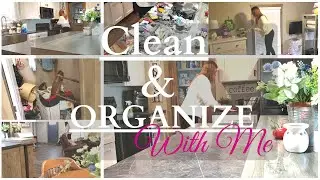 CLEAN WITH ME/ ORGANIZE WITH ME/ GET IT ALL DONE/ CLEANING MOTIVATION 2020