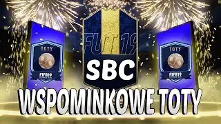 WSPOMINKOWE TOTY | NOWE ŚWIETNE SBC!! FIFA 19 FUTTIES