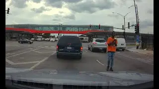 4K Dash Cam Chicago Illinois Deep South Side Area 95th St And State St Chatham Area Summer 2022