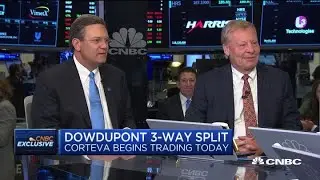 Watch CNBC's full interview with DowDuPont and Corteva executives on the split