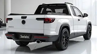 Novo Volkswagen Saveiro 2026 surpreende com design moderno e motor potente