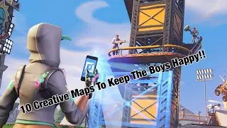 10 Fun Creative Maps To Play With Your Friends! (Infinite Fun!!, Fortnite BR)