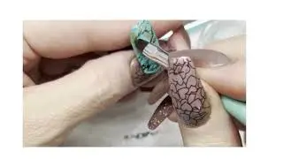 Turquoise Nail Stamping DIY
