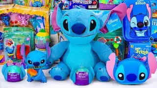 Disney Lilo & Stitch Toy Collection Unboxing Review | Stitch Jumbo Mystery Capsule & Stitch Plush 🌺