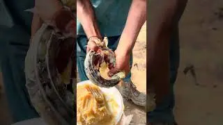 Satsfiying Wheel bearing greasing #mindblowing #skills #bearing #grease #shortsfeed #foryou #grease
