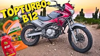 LUBRAX TOPTURBO + BARDAL B12 NA HONDA NX FALCON (2° TROCA)🛢️