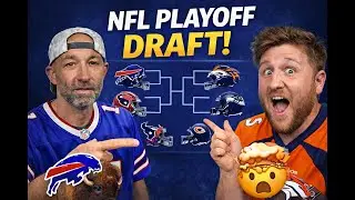 NFL Playoff Draft Chaos! 🏈 | Choosing Winners & Losers Predictions &mdash; Halfway to Middle Aged
