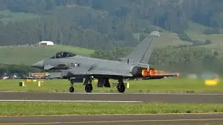 Smokey take off & vertical climb || Eurofighter Typhoon EF-2000 [4K]