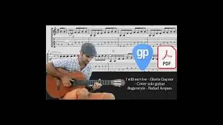 I will survive - Gloria Gaynor - Rafael Arques PDF AND Guitar PRO Tabs [TABS]