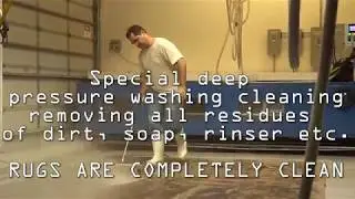 Azhar's Oriental Rugs  Washing Process