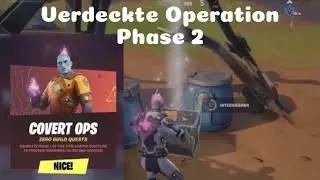 Sammle kompromittierte Daten in IO Au&szlig;enposten in Null Bauen | Verdeckte Operation Phase 2 Fortnite