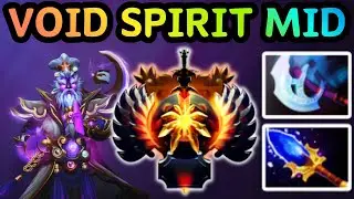 🔥 VOID SPIRIT = INVISIBLE DANGER! Aggressive Void Spirit Carry Dominates - DOTA 2 Gameplay 🔥