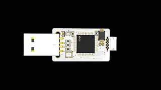 Rubber Ducky with ATMEGA32U4-AU microcontroller chip