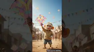 No One Knew Why This Baby Monkey 🐒 Was Collecting Kites #kitefestival #MonkeyStory #UnexpectedEnding