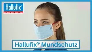 Hallufix&reg; Mund- und Nasenschutzmasken - Antibakterielle Oberfl&auml;che durch Silberionen Technologie