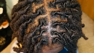 Loc Retwist Day with JuJu | Autism Parenting 💙