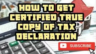 How to get Tax Dec