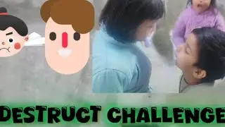 Let's make destroy paper challenge game 🍎😊