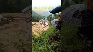 Heavy rainfall became a disaster for many people in Nepal. #flood #nepal #rainfall