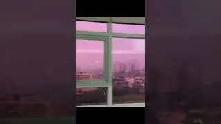 The Sky Turned Pink!