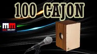 CAJON BEAT C 100 BPM WESTERN LOOPS FREE DOWNLOAD BY MIDI MELODY