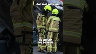 Man saved by God&rsquo;s Divine Intervention &ndash; A Miraculous Escape! #shorts #godsaves #jesussaves