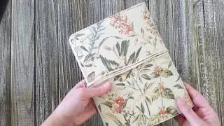 Floral Blank Journal/Notebook - SOLD
