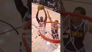 Bam Adebayo a Poster dunk in Game 2 pinasakay si Michael Porter #nbabasketball #nba  #nbahighlights