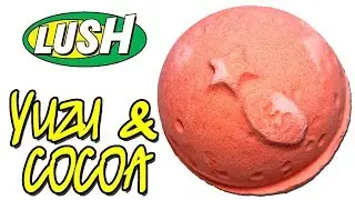 Lush - YUZU & COCOA Bath Bomb - Underwater View DEMO & REVIEW