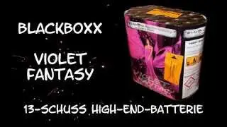 | SILVESTER 2014 | Blackboxx Violet Fantasy - Edel, Edel!