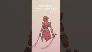 Video game concept art VS final design