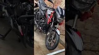 Apache 160 cc Bs7 Black || apache lovers 🥰 #apache160 #apachertr #apache #shorts