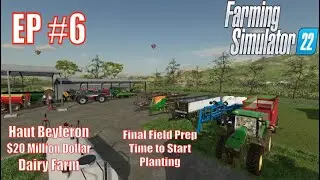 $20 Million Dollar Dairy Farm EP#6 | Planting Season | Live Gameplay
