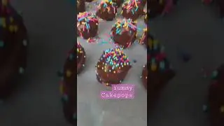 cake pops 🍬 #cakepops #howtomakecakepops #birthday cake pops