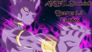 Dragon Ball FighterZ - Season 3.5 Advanced Beerus Combos (With Input History)