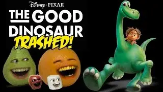 Annoying Orange - The Good Dinosaur TRAILER Trashed!!