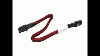 LSI 3Ware CBL-SFF8087-05M Multi-Lane Internal Serial ATA (SFF-8087) 0.5m Cable All Sidebands Removed