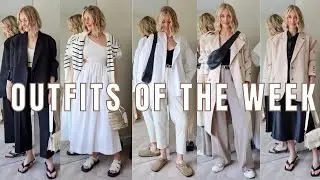 OUTFITS OF THE WEEK  | Summer Capsule Wardrobe Outfit Ideas - 7 Days, 7 Looks | Charlotte Buttrick