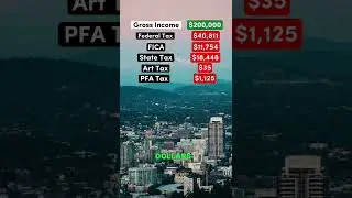 Жизнь на 200 000 долларов после уплаты налогов в Портленде, штат Орегон #орегон #демократ #респуб...