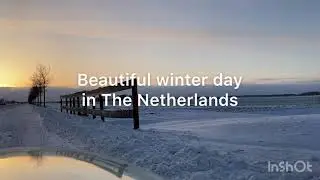 Winter commute by velomobile in NL