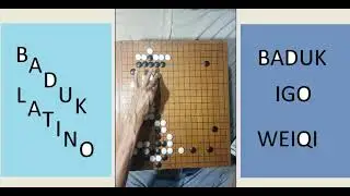 Juego 43 con negras vs CS 2kyu, Igo, Baduk, Weiqi, Game of GO, juego de GO.