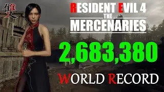 Resident Evil 4 Remake Mercenaries - 2,683,380 Ada Dress Village S++ | World Record Strategy