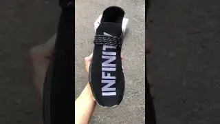 ADIDAS NMD HU BLACK GUM INFINITY SPECIES