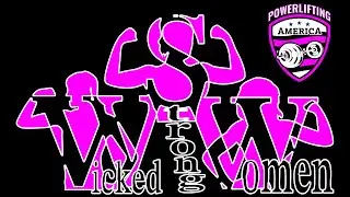 Powerlifting America 2025 Wicked Strong Women